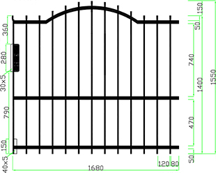 ABA NAGYKAPU. JOBB SZÁRNY SIMA. NATÚR. ÍVES