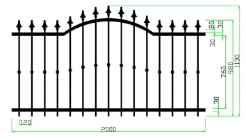 ADONY TÁBLÁS KERÍTÉS. NATÚR. ÍVES