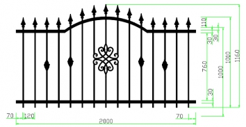 DALMA TÁBLÁS KERÍTÉS. NATÚR. ÍVES