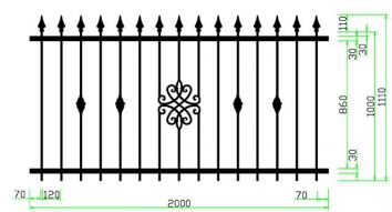 DALMA TÁBLÁS KERÍTÉS. NATÚR