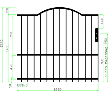 NORMA NAGYKAPU. BAL SZÁRNY SIMA. NATÚR. ÍVES
