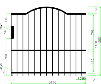 NORMA NAGYKAPU. JOBB SZÁRNY SIMA. NATÚR. ÍVES
